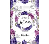 Cuaderno de Lecturas: Diario perfecto para los amantes de los libros.Anota los 100 libros que has leído para no olvidarlos.A5 .18