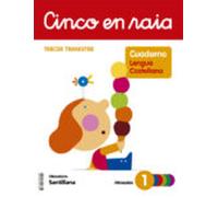 Cuaderno De Lengua 1 Pauta Tercer Trimestre (cinc En Raia) (galicia)