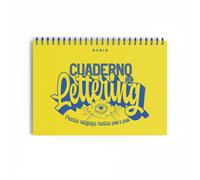 Cuaderno de lettering. practica caligrafía creativa paso a paso - rub