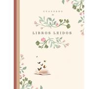 Cuaderno de libros leidos: Libro gestión de lecturas, Cuaderno para control de libros leidos, Ideal para los amantes de la lectura que utilizan las bibliotecas de préstamo/Tapa blanda 20.32x25.40