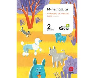 Cuaderno de matemáticas. 2 Primaria, 1 Trimestre. Más Savia - 9788491077183