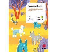 Cuaderno de matemáticas. 2 Primaria, 3 Trimestre. Más Savia - 9788491077206
