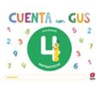 cuaderno de matemáticas 4. cuenta con gus 4 años