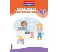 Cuaderno De Matemáticas 4º Primaria (vacaciones Santillana)