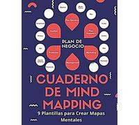 Cuaderno de Mind Mapping: 9 Plantillas para Crear Mapas Mentales | Desarrolla todo tu Potencial | Ideal para Mapas Conceptuales y Brainstorming