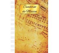 Cuaderno de música: Libreta de pentagramas A4, Cuaderno de pentagramas, 12 Pentagramas por página para escribir - Papel pentagramado