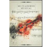 Cuaderno de Música: Libreta para Notación Musical, 10 Pentagramas por Página, 100 Páginas A4