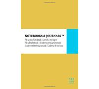 Cuaderno de Música Notebooks & Journals, Large, Amarillo, Tapa Blanda: (13.97 x 21.59 cm)(Cuaderno Pentagramado, Libreta Pentagrama, Bloc de Música)