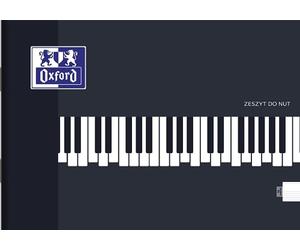 Cuaderno de música Oxford A5, 16 hojas, pentagrama