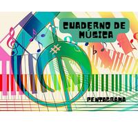 Cuaderno de Música Pentagrama: Libreta de Pentagramas A5 con 6 Pentagramas por Página. Libreta para Notación Musical Celeste de 100 Páginas con Índice ... Ideal Estudiantes. Pentagrama en Blanco.