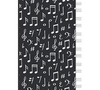 Cuaderno De Musica Pentagrama Para Piano: 6 sistemas de 2 pentagramas de piano por página - en blanco - A4 - 110 paginas - escuela de música, niño, estudiante