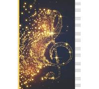 Cuaderno De Musica Pentagrama Para Piano: 6 sistemas de 2 pentagramas de piano por página - en blanco - A4 - 110 paginas - escuela de música, niño, estudiante