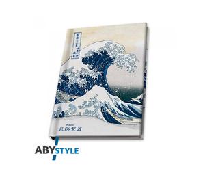 Cuaderno de notas a5 abystyle hokusai la gran ola