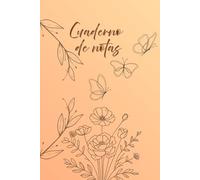 Cuaderno de notas: Agenda/Diario/cuaderno de notas con Diseño Único Inspirado en la naturaleza y Colores Vivos - Tapa Blanda Mate, 120 páginas diseño a rayas.