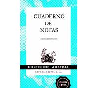 Cuaderno de notas azul 11,2x17,4cm (AUSTRAL EDICIONES ESPECIALES)