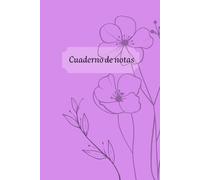 Cuaderno de notas: Cuaderno de notas con Diseño Inspirado en la naturaleza y Colores Vivos - Tapa Blanda Mate, 120 páginas diseño a rayas