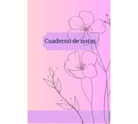 Cuaderno de notas: Cuaderno de notas con Diseño Inspirado en la naturaleza y Colores Vivos - Tapa Blanda Mate, 120 páginas diseño a rayas