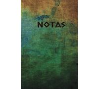 Cuaderno de Notas: Cuaderno rayado para trabajo, notas o reflexiones con 130 páginas, mediano de 5.5 x 8.5 pulgadas, Libro- Diaro de tapa dura
