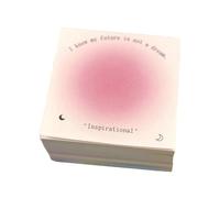 Cuaderno de notas de gran tamaño, cuatrocientos paneles extraíbles, no drenan el papel, excelente para estudiantes, especialistas, amas de casa, transportables y aceptan almohadillas de pegamento