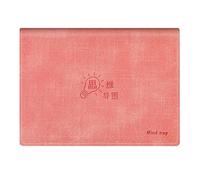 Cuaderno de notas de piel sintética recargable con 9 anillas para estudiantes, notas profesionales, lluvia de ideas, cuaderno extraíble