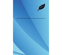 Cuaderno de Notas | Diseño Azul Minimalista: Para escribir, planear, reflexionar o simplemente dejar fluir tus ideas.