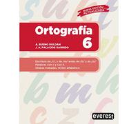Cuaderno de Ortografía 6: Rústica