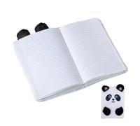 Cuaderno De Panda De Peluche: Diario Difuso A5, Cuaderno De Bocetos Bordado, Lindo Diario Con Temática De Animales, Compañero De Escritura Versátil | Papelería Para Dibujar, Escribir, Niños, Niñas, Ho