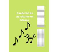 Cuaderno de partituras con 9 pentagramas por pagina - incluye 1 hoja cuadriculada por cada pagina- cuaderno para musica - cuaderno de composicion ... Niños- Adultos Tamaño A4 - 200 hojas
