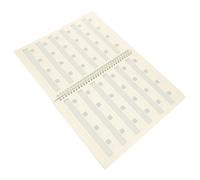 Cuaderno de Partituras para Guitarra A4,28x21x1,5cm, PP Negro | Papel Líneas de Pentagrama y Rejillas, Encuadernación Espiral para Clases y Compositores