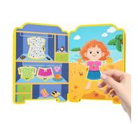 Cuaderno De Pegatinas para Niñas - Aprendizaje Educativo,Libro De Juegos Cognitivos | para Niños Y Niños Pequeños Ideal Hogar, En Viaje En El Coche O El Avión, así como Durante Cumpleaños Y