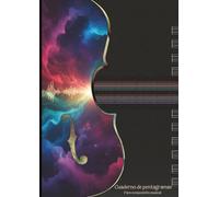 Cuaderno de Pentagramas para Composición Musical: Libro de Notación para Músicos. Libreta de Pentagramas Profesionales. Papel Pentagramado A4