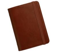 Cuaderno de piel sintética de 5 anillas con 80 hojas, diario de escritura de tamaño de bolsillo para estudiantes y adultos, toma de notas, cuaderno de escritura denso