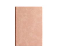 Cuaderno de piel suave Yangba con 2 copias, grueso y simple, libro de actas del Consejo de Negocios, A5, color rosa