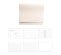 Cuaderno de planificación, cuaderno para estudiantes, cuaderno de aula, diario de cuero, notas de planes de planificación de mapas mentales, organizador de libros