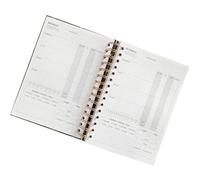 Cuaderno de Planificación de Entrenamiento A5 con Bobina