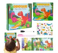 Cuaderno De Práctica De Acuarela,Cuaderno De Trabajo Dinosaurio De Papel - Libro Para Colorear Con Marcadores De Agua | Para Niños, Niñas, Estudiantes, Niños, Niños, Artistas, Principiantes, Escuela