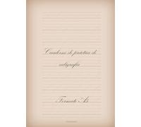 Cuaderno de práctica de caligrafía - Formato A5