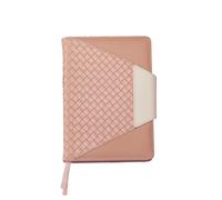 Cuaderno de presupuesto de plan de gestión del tiempo, color rosa