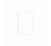 Cuaderno de Recargable Libreta Repuesto Bloc; Papel sin Madera con Escritura Fluida y Perforado Estándar para Anillas Adecuado para Estudio Trabajo, color to 3, size to 3