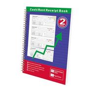 Cuaderno de recibos de alquiler - Libro de facturas, recibo de pago de alquiler, duplicado del folleto de recibos, mantenimiento de registros profesionales, empresa, hogar, oficina, tienda y almacén