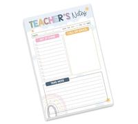 Cuaderno de reconocimiento de profesores artísticos, lista de verificación portátil, papel de escritura premium para aulas, regalo de reconocimiento de profesores