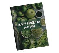 Cuaderno de referencia de salud fácil de usar, manual de nutrición basado en papel con consejos de salud completos para uso diario, estrategias completas de nutrición y consejos de salud