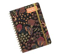 Cuaderno de reuniones para el trabajo, A5 de 53 páginas con espiral, diseño portátil para seguimiento de hábitos, tareas de estudio, notas de salud, limpieza del hogar, ejercicio y uso en la oficina