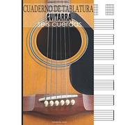 Cuaderno de tablatura: Guitarra seis cuerdas
