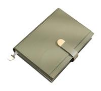 Cuaderno de tapa dura de piel sintética, 300 páginas, a rayas, cierre magnético, bloc de notas, diario de viaje, 145 x 212 mm