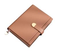 Cuaderno de tapa dura de piel sintética, 300 páginas, a rayas, cierre magnético, bloc de notas, diario de viaje, 145 x 212 mm