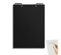 Cuaderno de tapa suave, bloc de notas rasgable, tamaño A5 con 60 hojas para aula, oficina y escritura creativa, papelería portátil para estudiantes, profesores