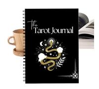 Cuaderno de tarot, diario de manifestación portátil, cuaderno de aprendizaje de adivinación para meditación, trabajo, exploración de sueños, viajes, escuela, reflexiones diarias