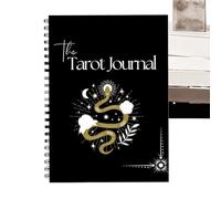 Cuaderno de tarot genérico - Libro de impresiones de tarot portátil - Cuaderno de aprendizaje adivinatorio para meditación, exploración de sueños, viajes y reflexiones diarias