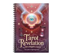 Cuaderno De Tarot - Libreta A5 - Planificador De Tarot De 50 Páginas | Para Oficina Mujeres Principiantes Halloween Meditación Aprendizaje